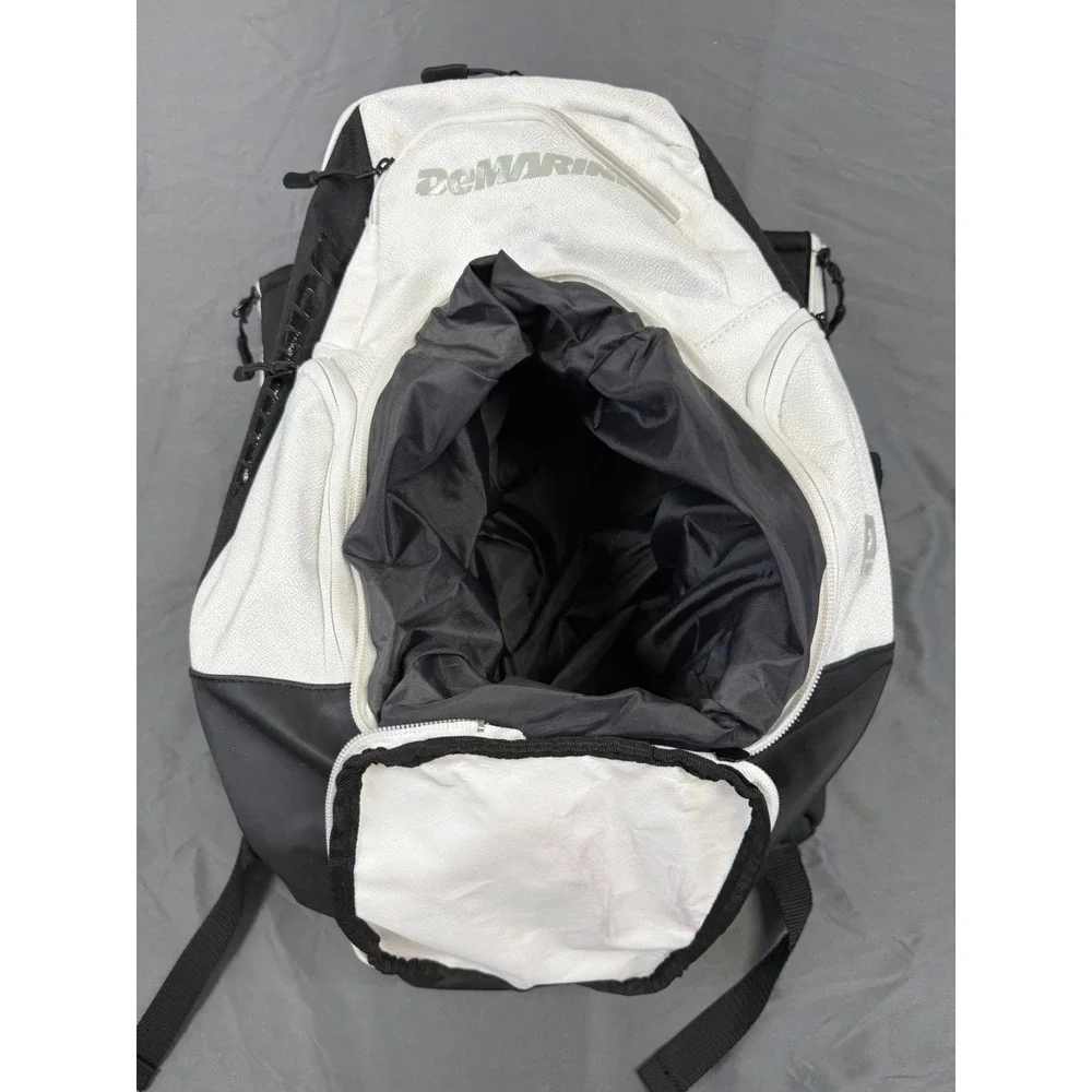 DeMarini Voodoo Baseball‎ Softball Bat Backpack White Black Athletic Gear Bag